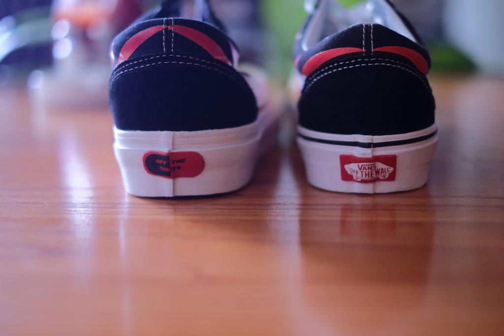 rxs vans flame belakang