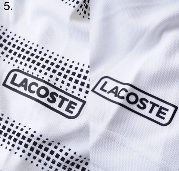 lacoste asli palsu side