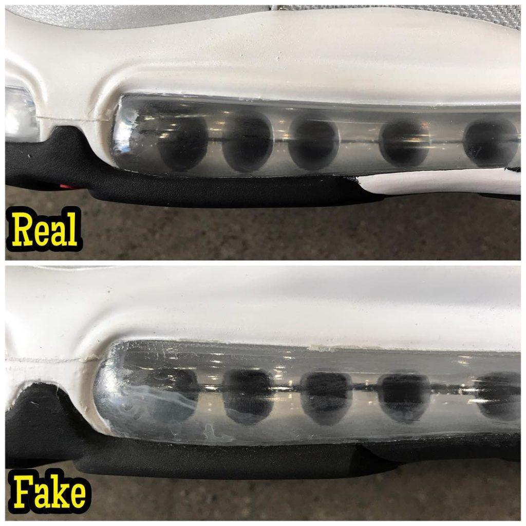 nike am97 silver bullet real fake airbubble
