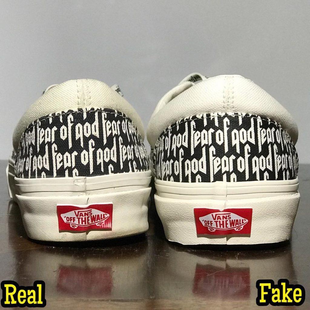 vans era fog real fake heel