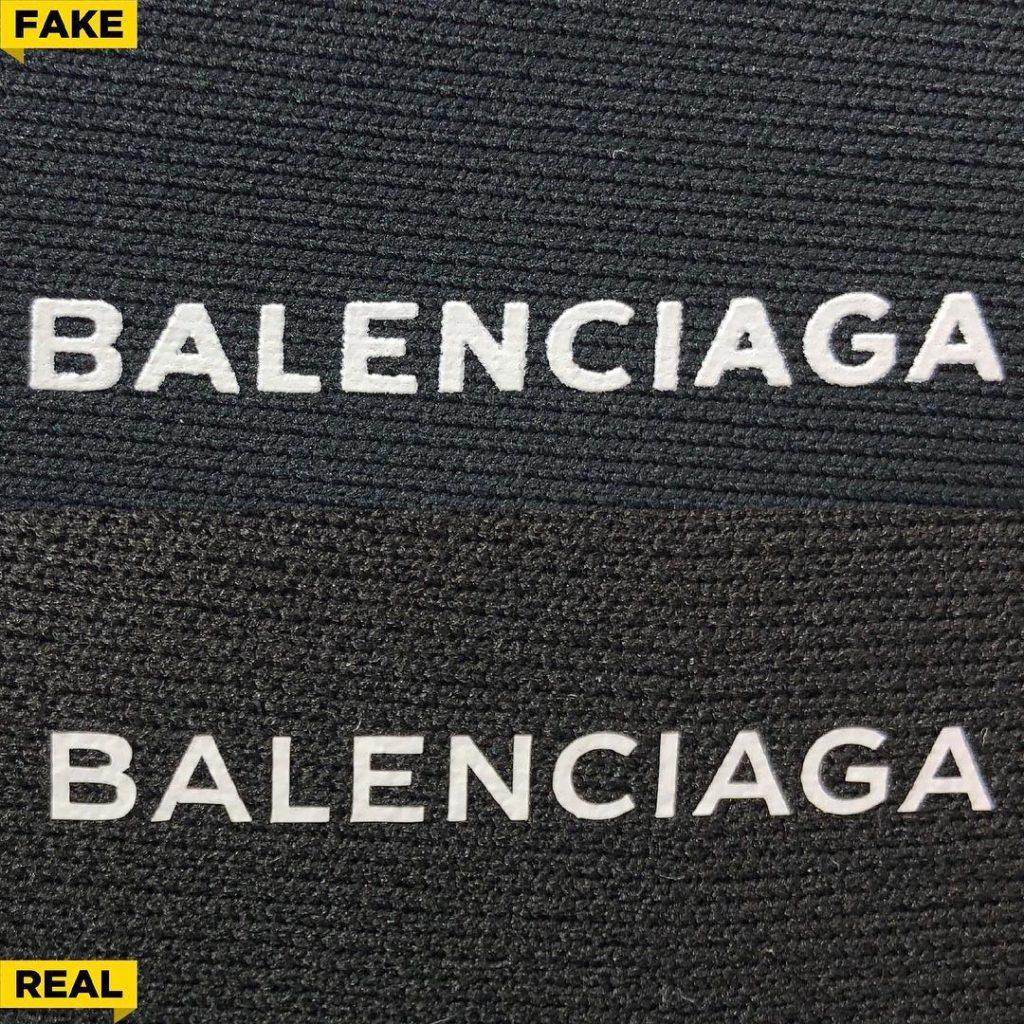 balenciaga speed trainer real fake font