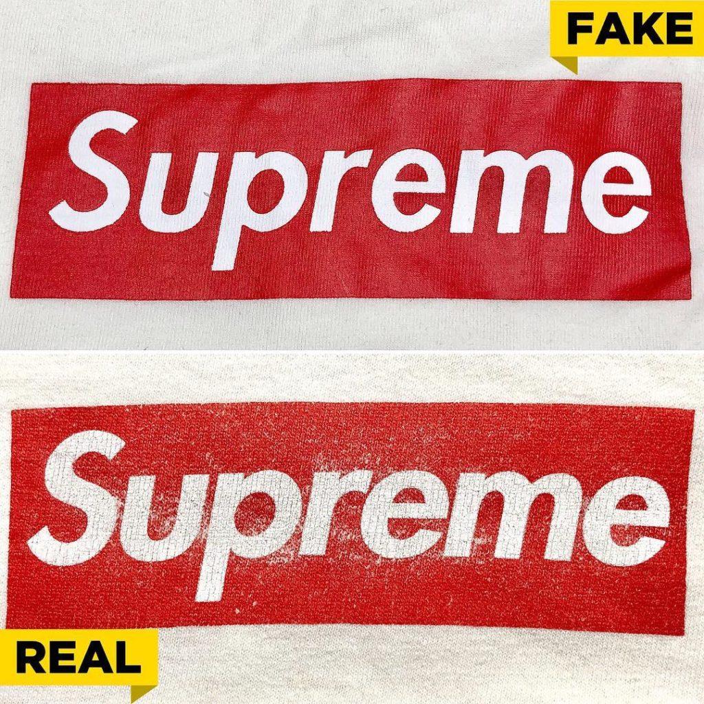 supreme bogo tee real fake box logo print supreme bogo tee real fake box logo print