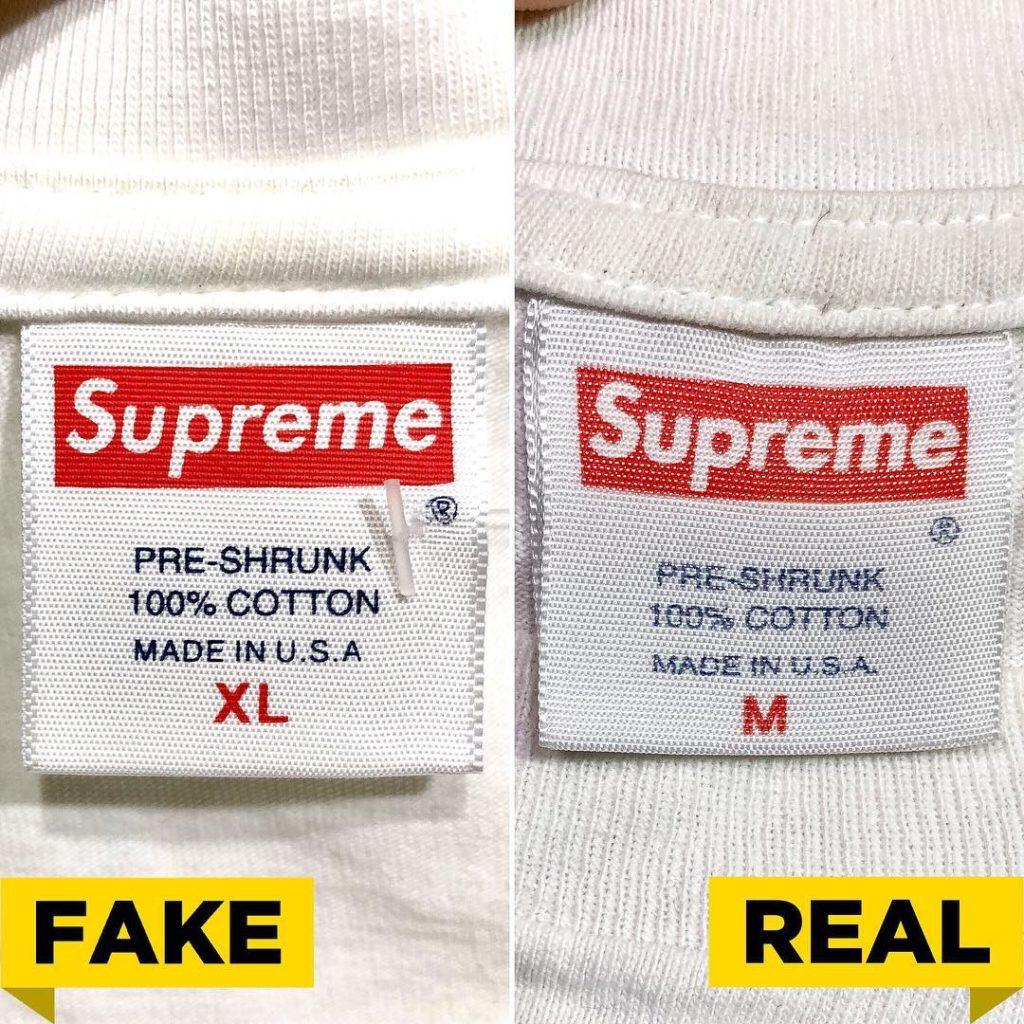 supreme bogo tee real fake necktag supreme bogo tee real fake necktag