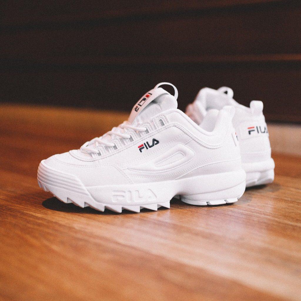 fila disruptor white original