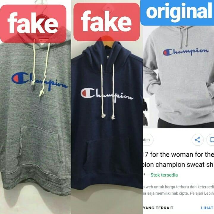 ciri ciri champion fake