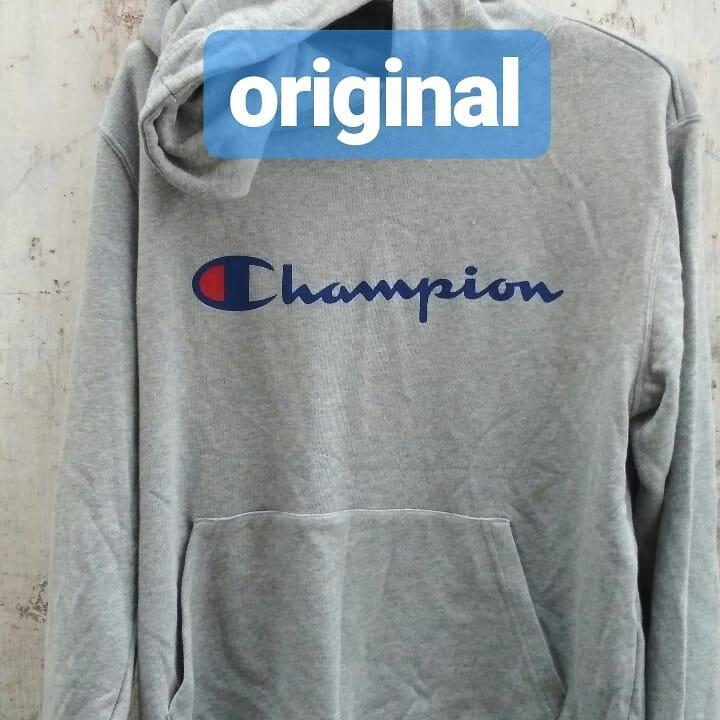 contoh hoodie champion ori real pic