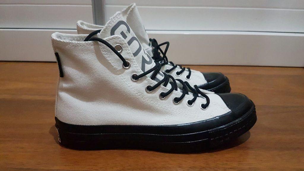 glossy midsole after