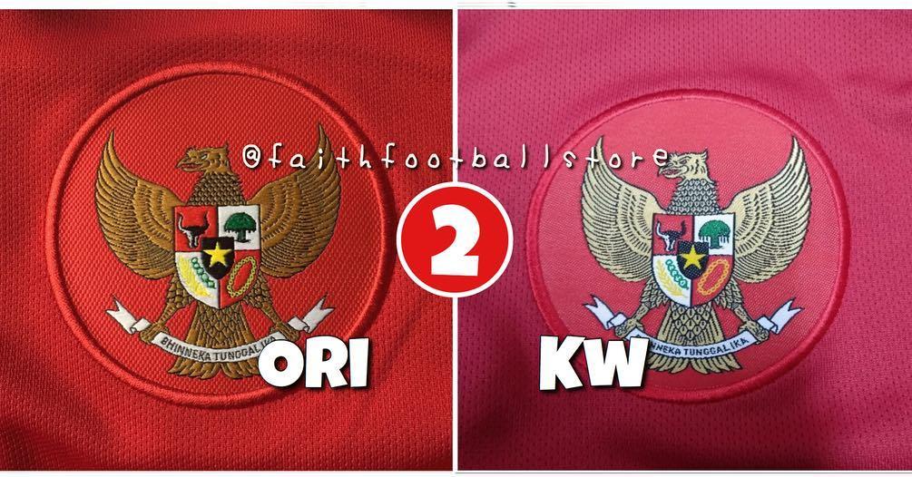 jersey timnas 2018 ori kw crest