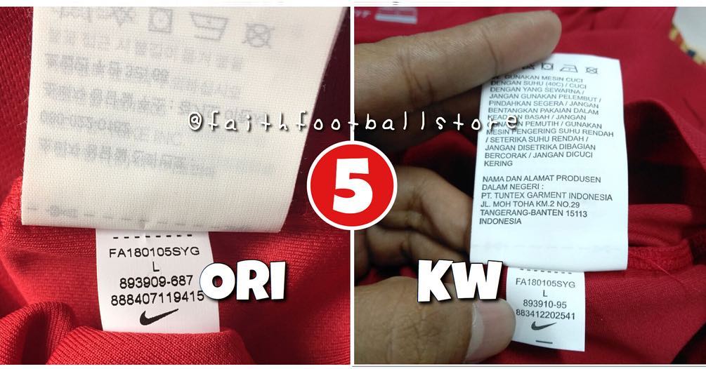 jersey timnas 2018 ori kw label