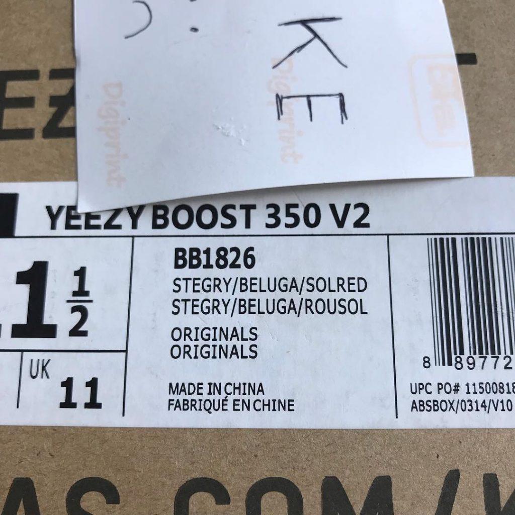 yeezy box legit check label produk kw