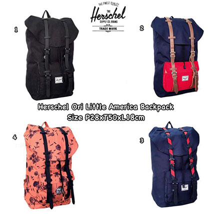 Gambar tas Herschel Original