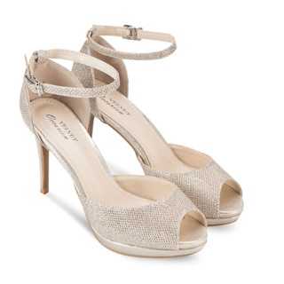 peep toe Velvet Occasion