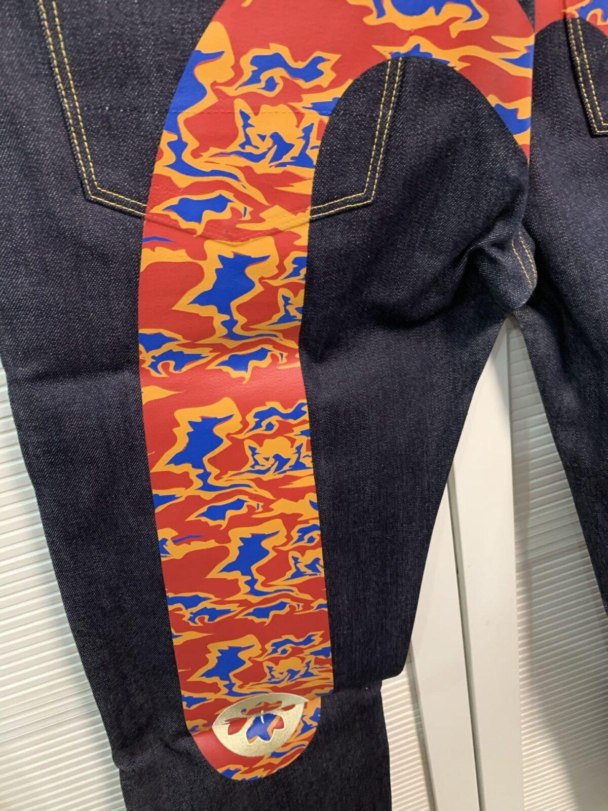 Evisu Cloud Daicock Japan Fabric Selvedge Denim Jeans