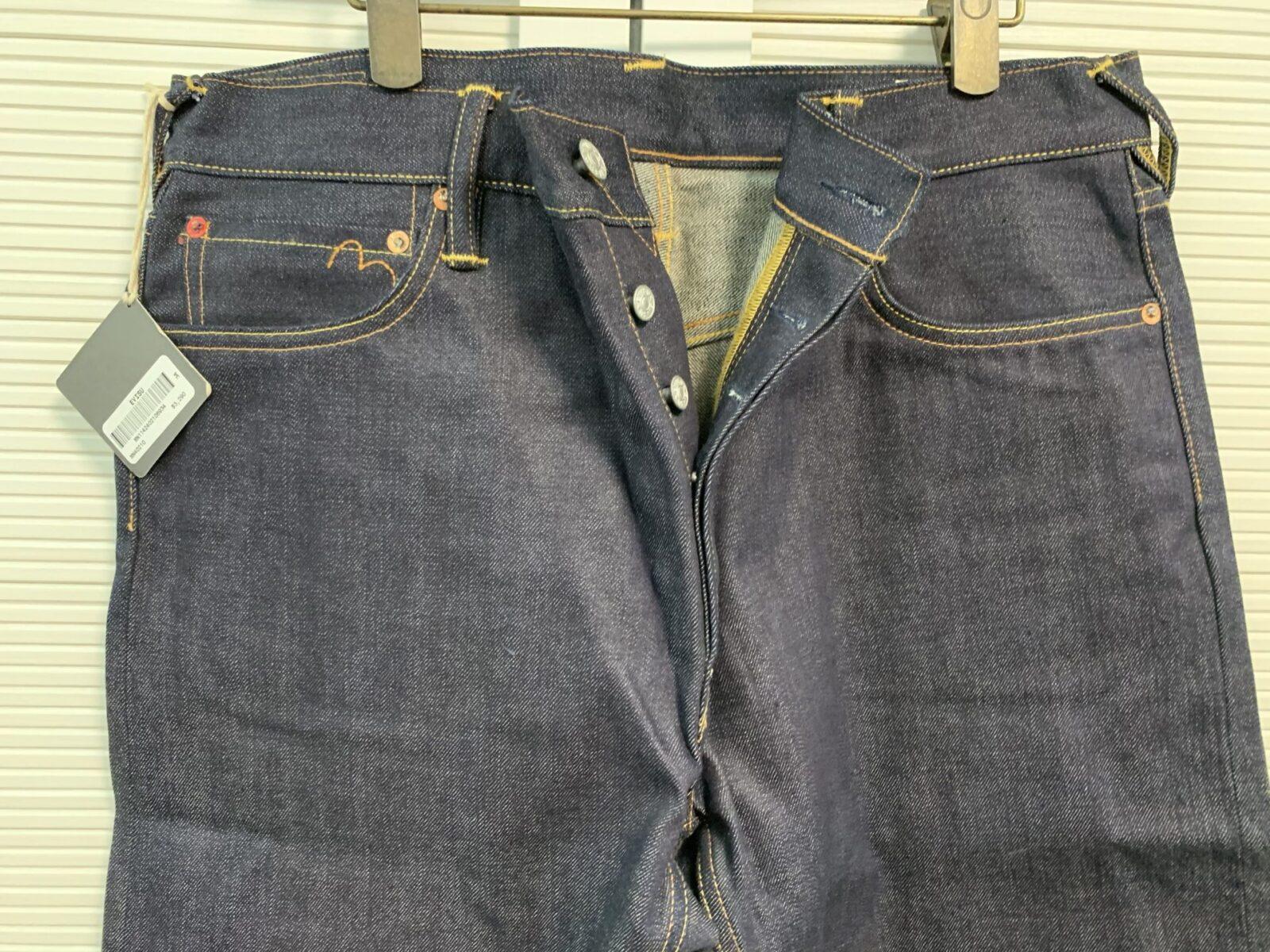 Evisu Cloud Daicock Japan Fabric Selvedge Denim Jeans