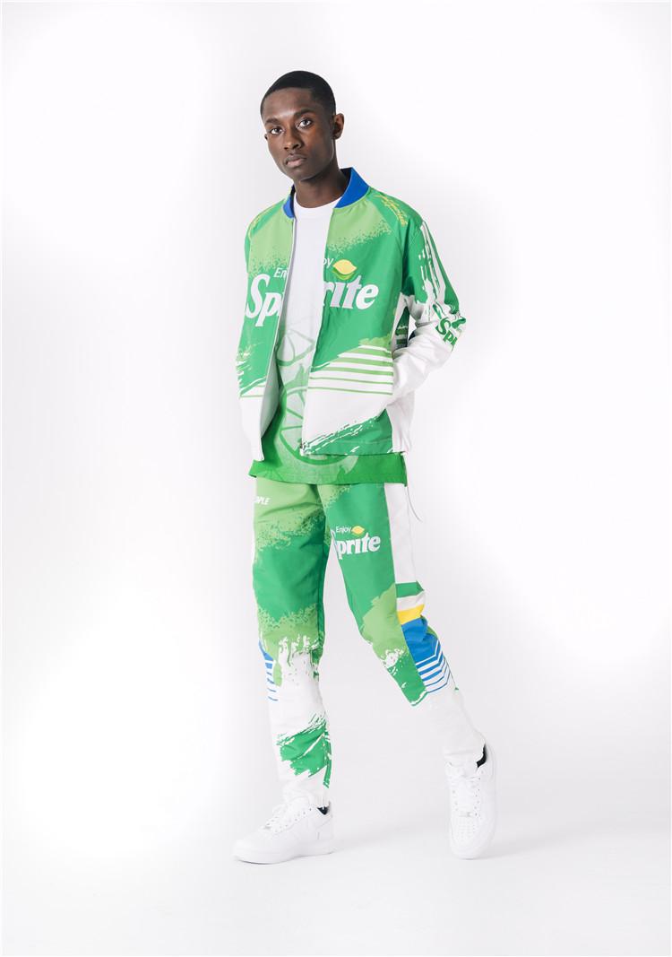 Staple X Sprite Embroidered Lemon Track Top Jacket
