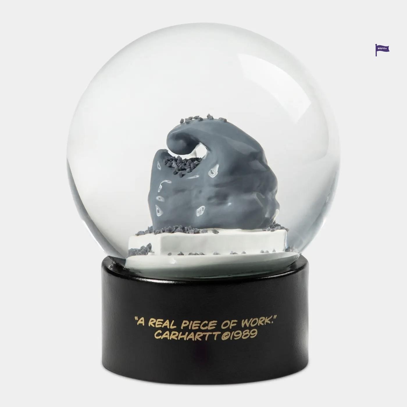 Carhartt WIP "Piece of Work" Snow Globe
