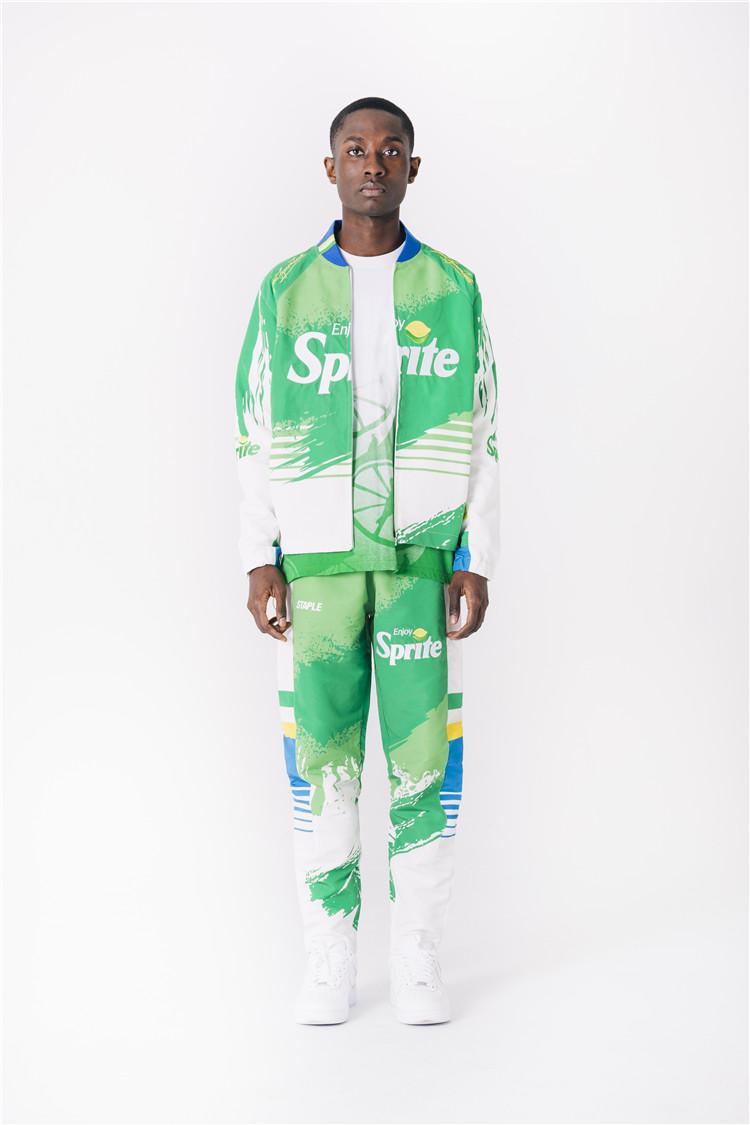 Staple X Sprite Embroidered Lemon Track Top Jacket
