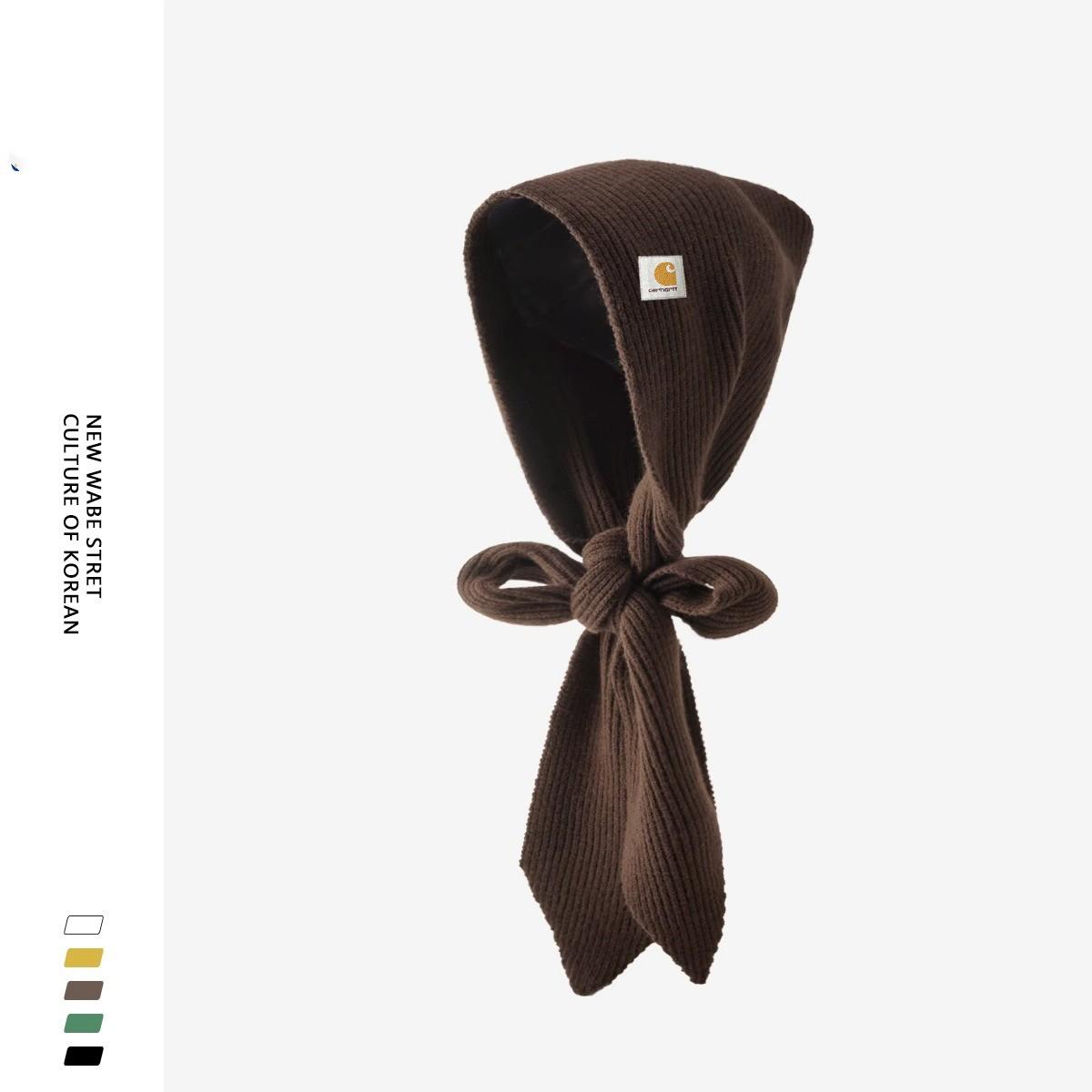 Carhartt WIP Knitted Scarf Shawl Hooded One-Piece