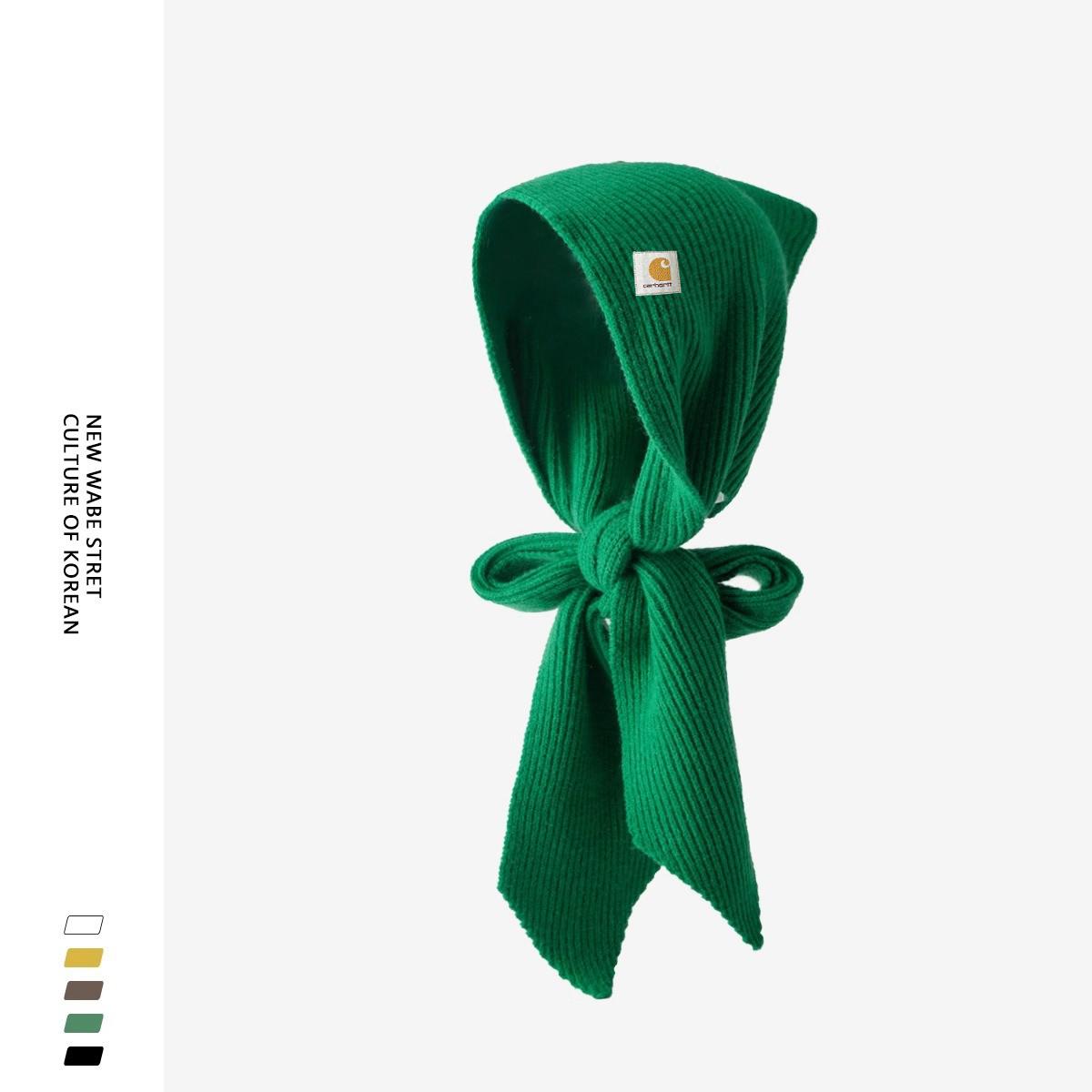 Carhartt WIP Knitted Scarf Shawl Hooded One-Piece