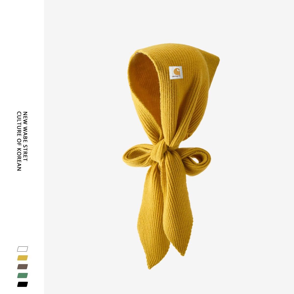 Carhartt WIP Knitted Scarf Shawl Hooded One-Piece