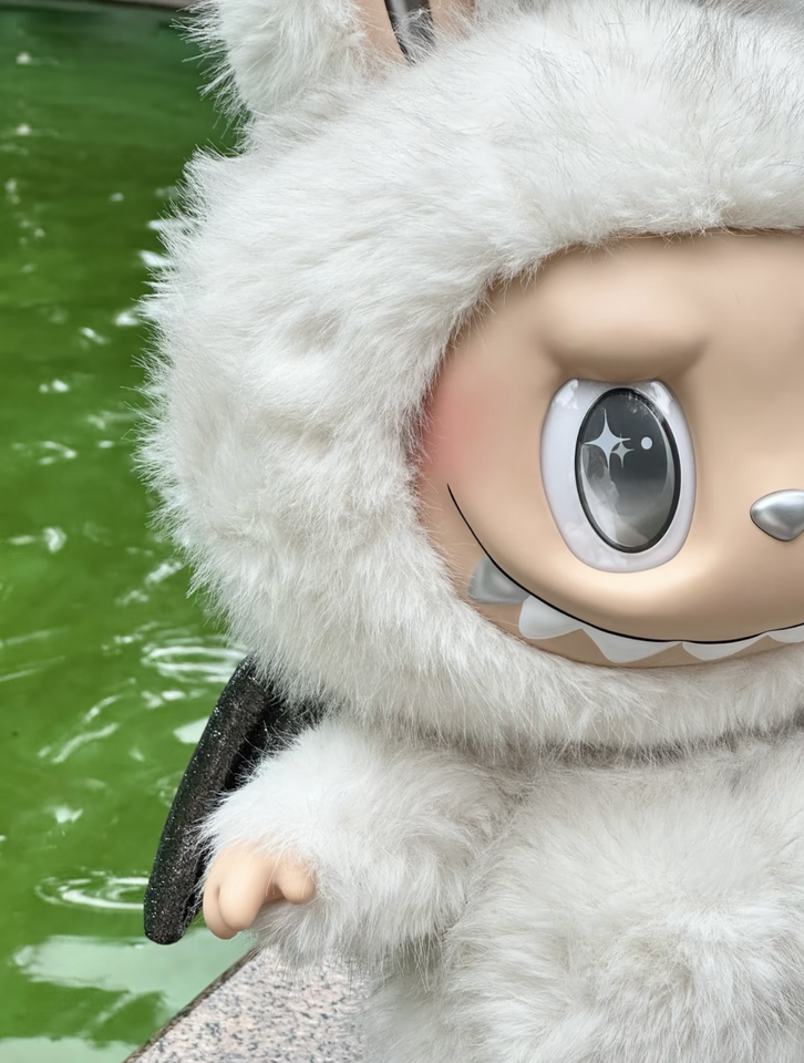 POPMART Archangel Zimomo White Vinyl Doll 2.0