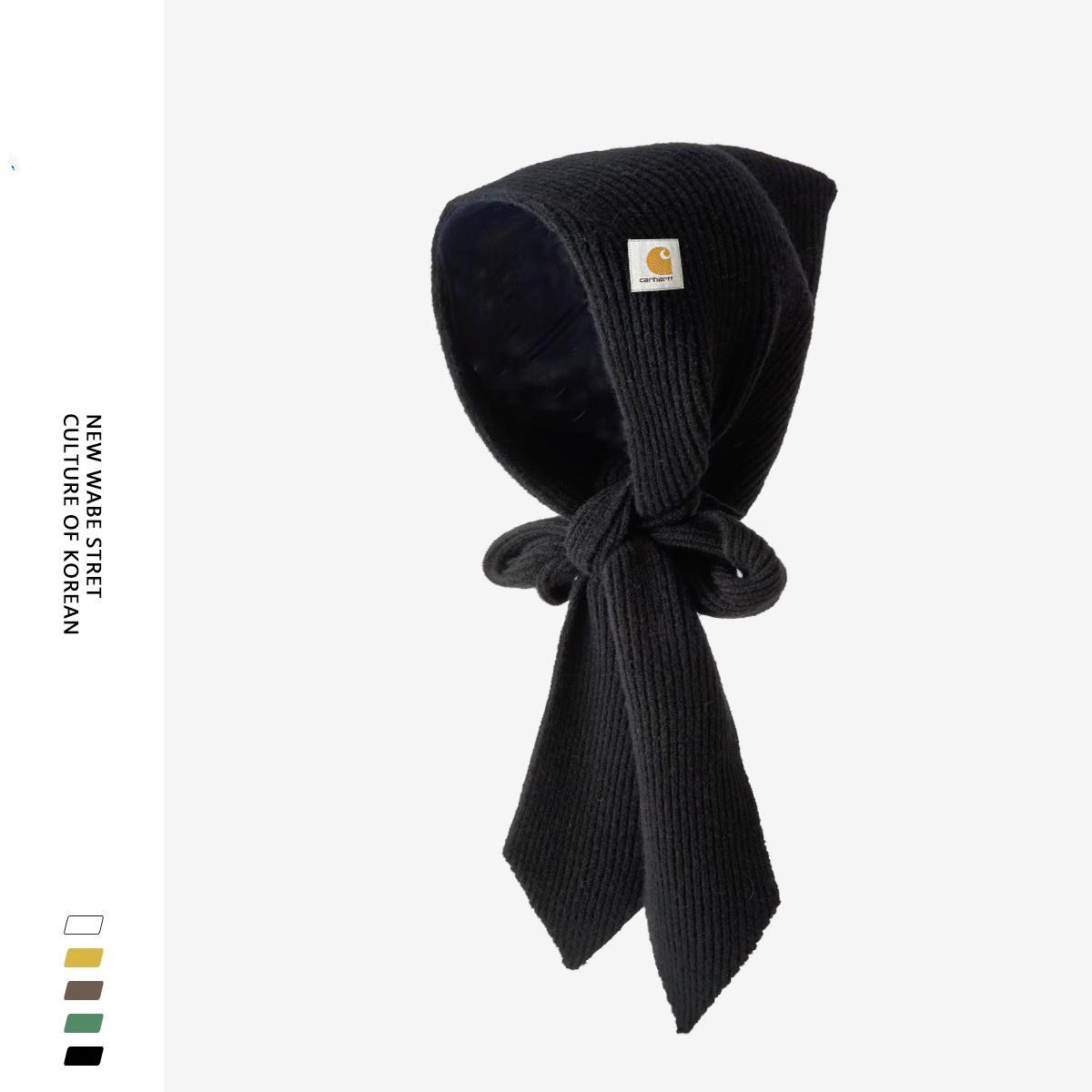 Carhartt WIP Knitted Scarf Shawl Hooded One-Piece