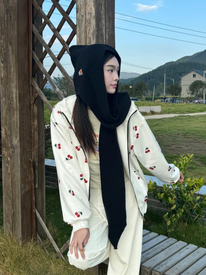 Carhartt WIP Knitted Scarf Shawl Hooded One-Piece