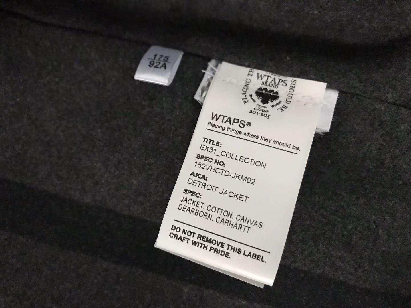 Carhartt WIP X WTAPS Detroit Jacket Fall 2018