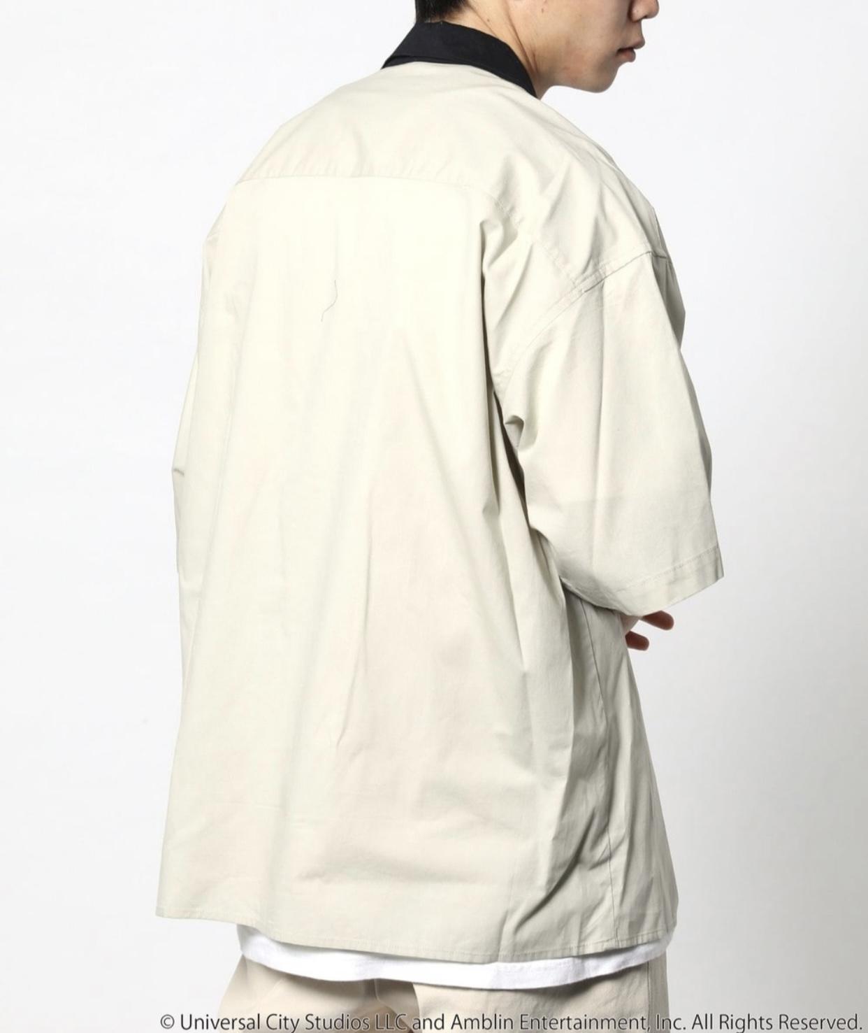FREAK'S STORE Jurassic Park Embroidered Employee Work Shirt