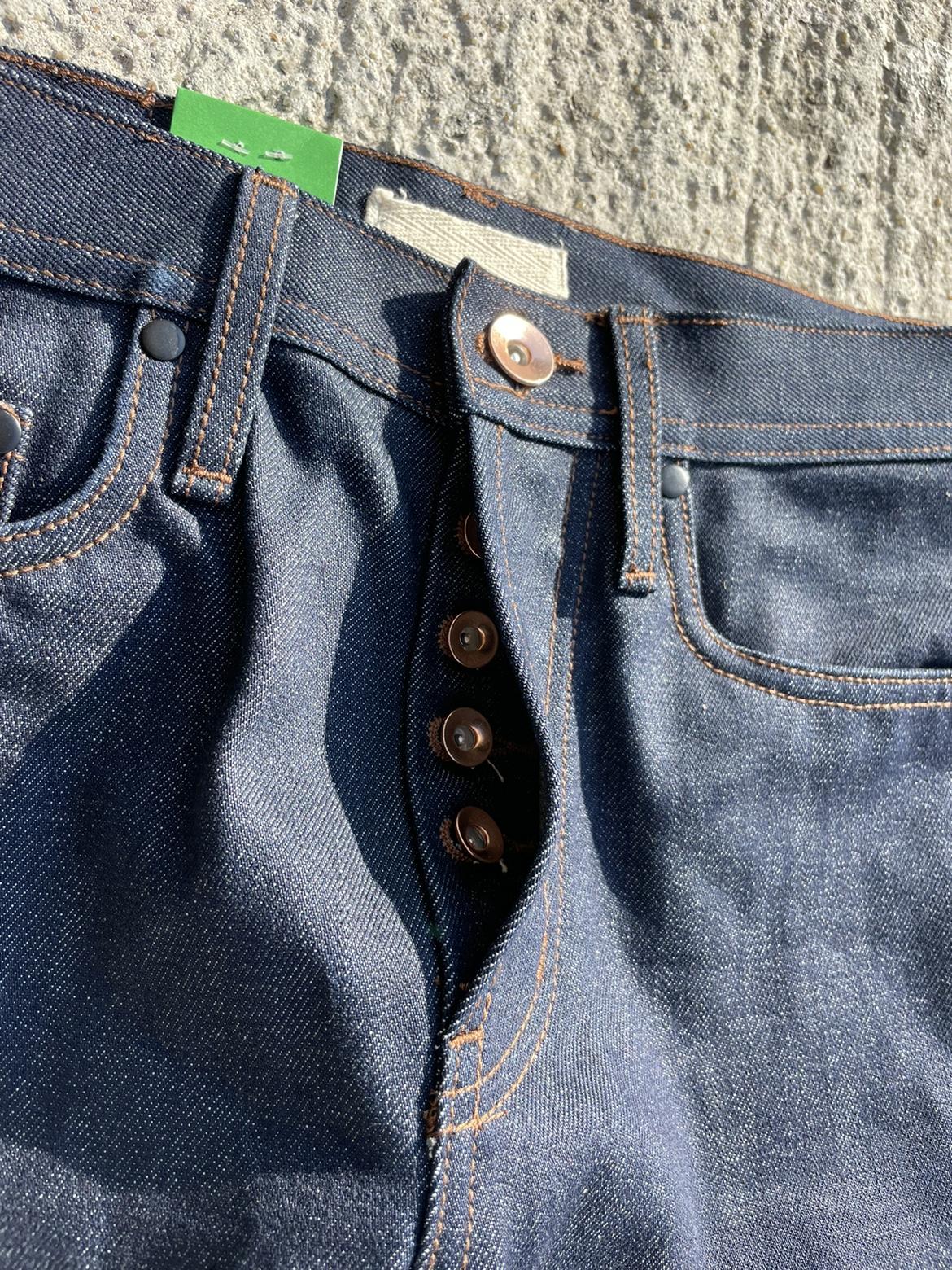 Unbranded brand 201 Tapered leg regular fit 14.5 oz Selvedge Denim Jeans