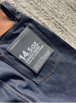 Unbranded brand 201 Tapered leg regular fit 14.5 oz Selvedge Denim Jeans