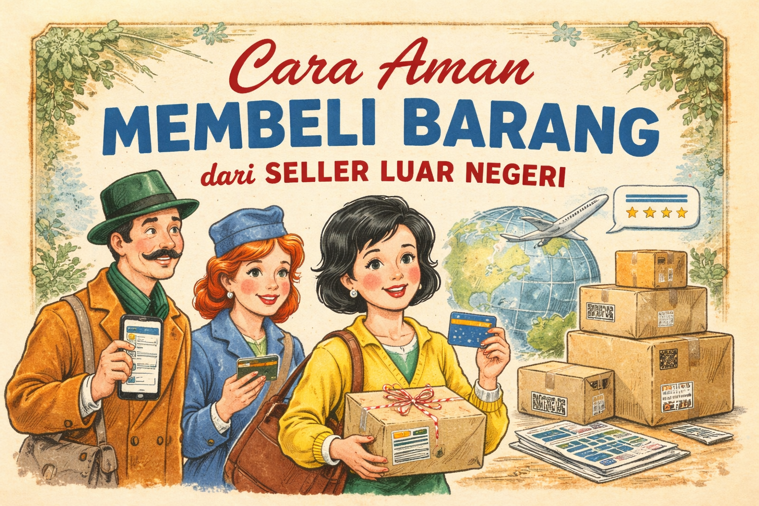 Cara Aman Membeli Barang dari Seller Luar Negeri