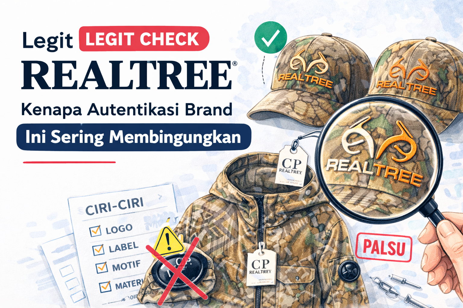 Legit Check Realtree: Kenapa Autentikasi Brand Ini Sering Membingungkan