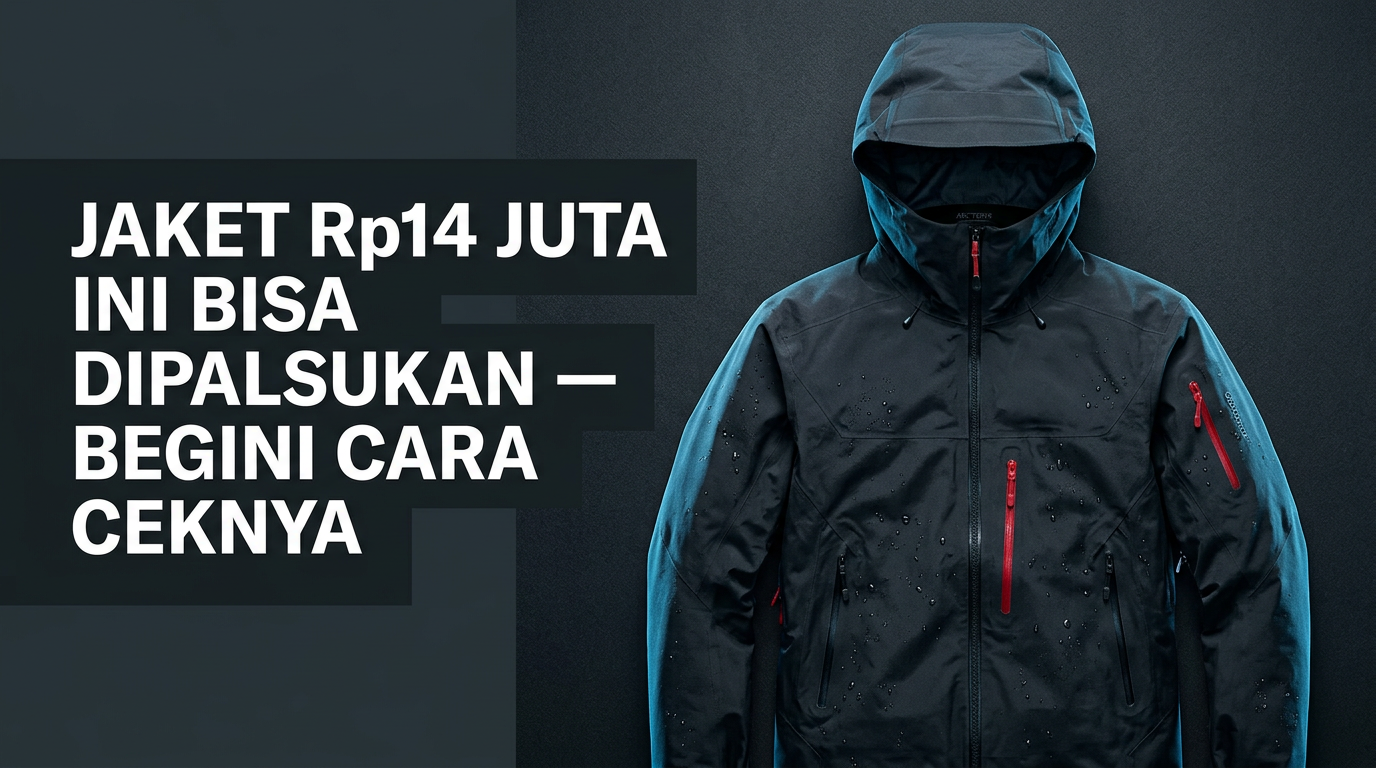 Cara Legit Check Arc'teryx: Panduan Lengkap Membedakan Asli vs Palsu