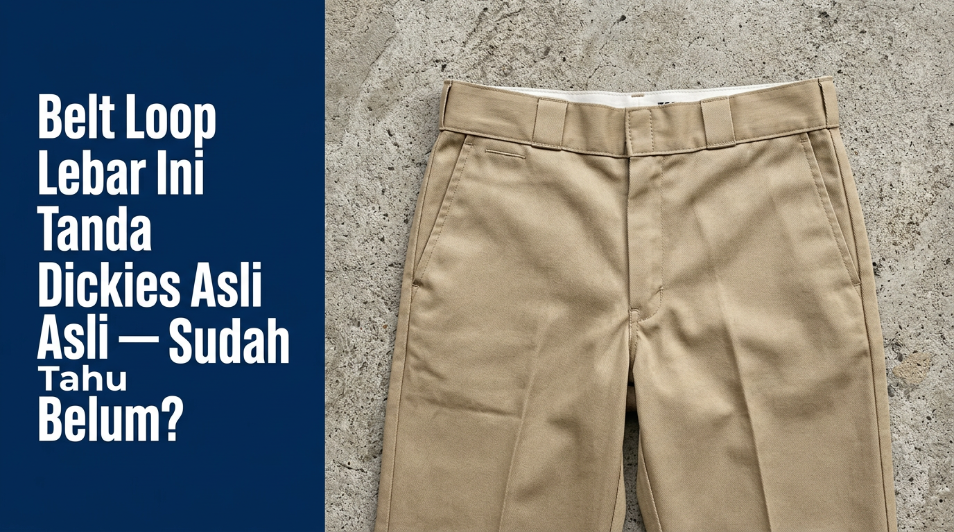 Cara Legit Check Dickies: Panduan Lengkap Membedakan Asli vs Palsu