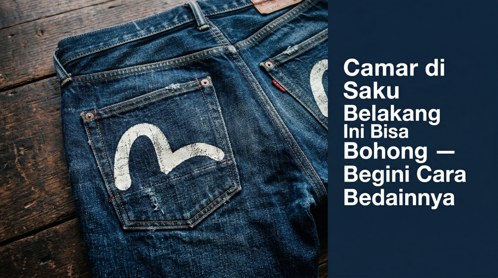Cara Legit Check Evisu: Panduan Lengkap Membedakan Asli vs Palsu