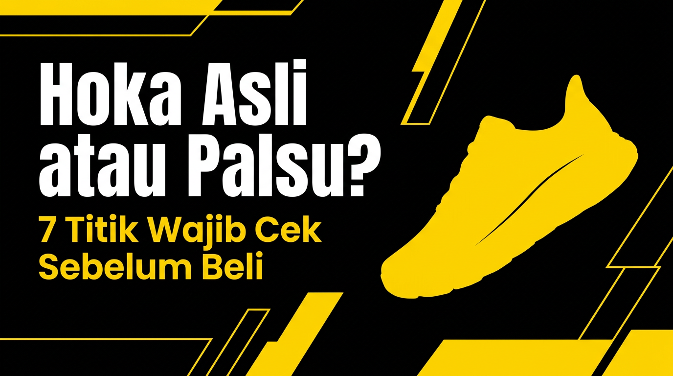 Legit Check Hoka: Panduan Lengkap Bedakan Asli vs Palsu