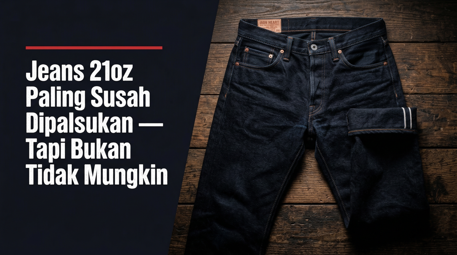 Cara Legit Check Iron Heart: Panduan Lengkap Bedakan Asli vs Palsu