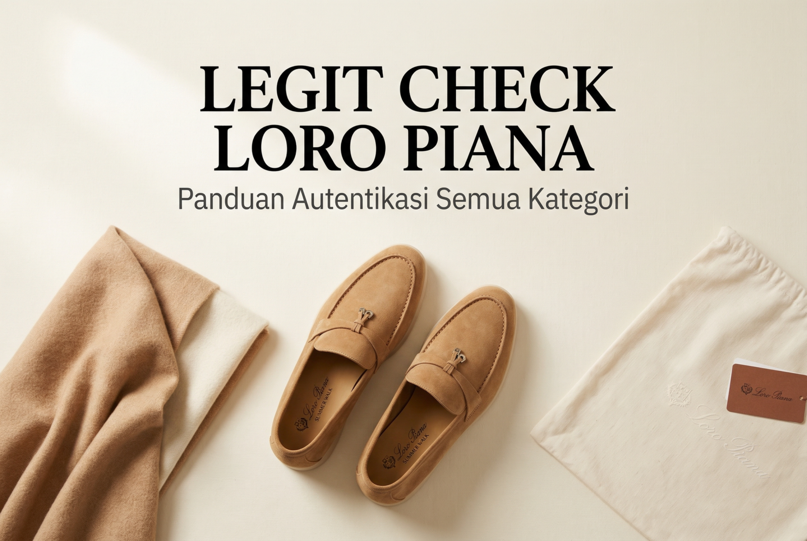 Legit Check Loro Piana: Cara Membedakan Produk Asli dan Palsu
