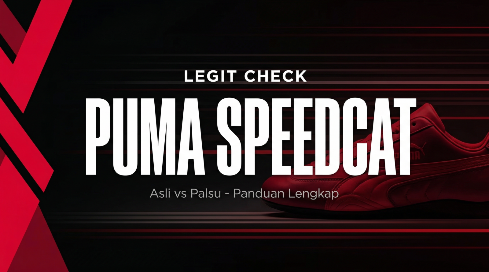 Legit Check Puma Speedcat: Cara Membedakan yang Asli dan Palsu