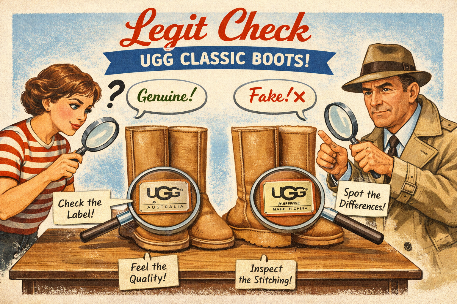 Cara Cek UGG Classic Boots Asli vs Palsu: Panduan Legit Check Lengkap