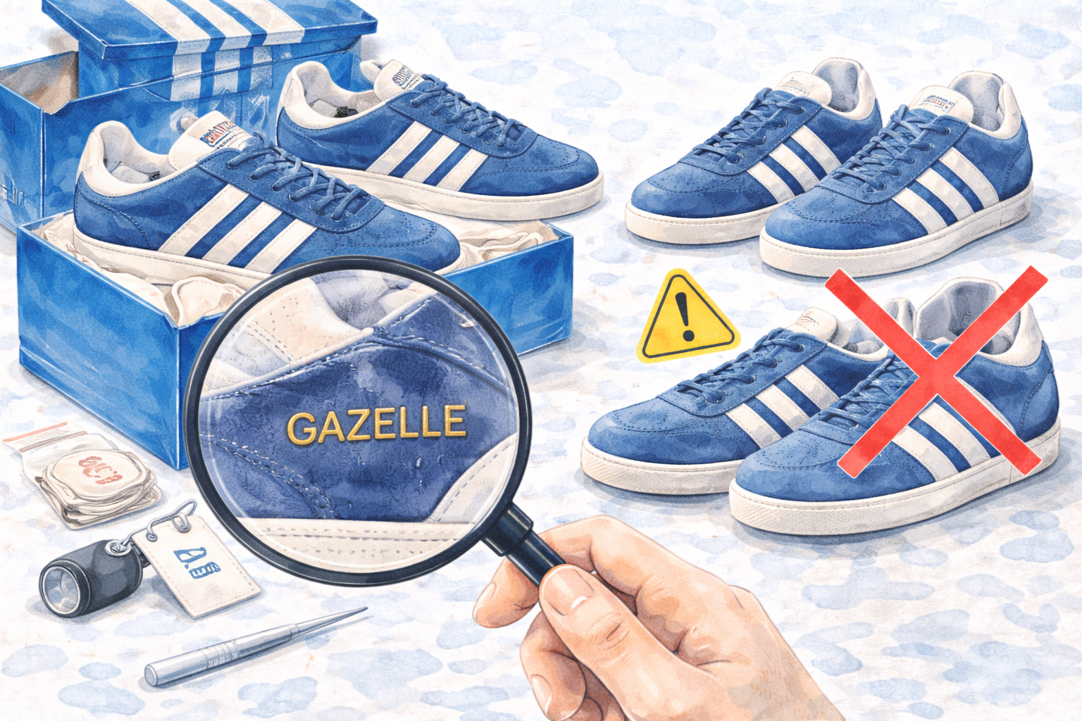 Cara Cek Keaslian Adidas Gazelle: Panduan Legit Check Lengkap