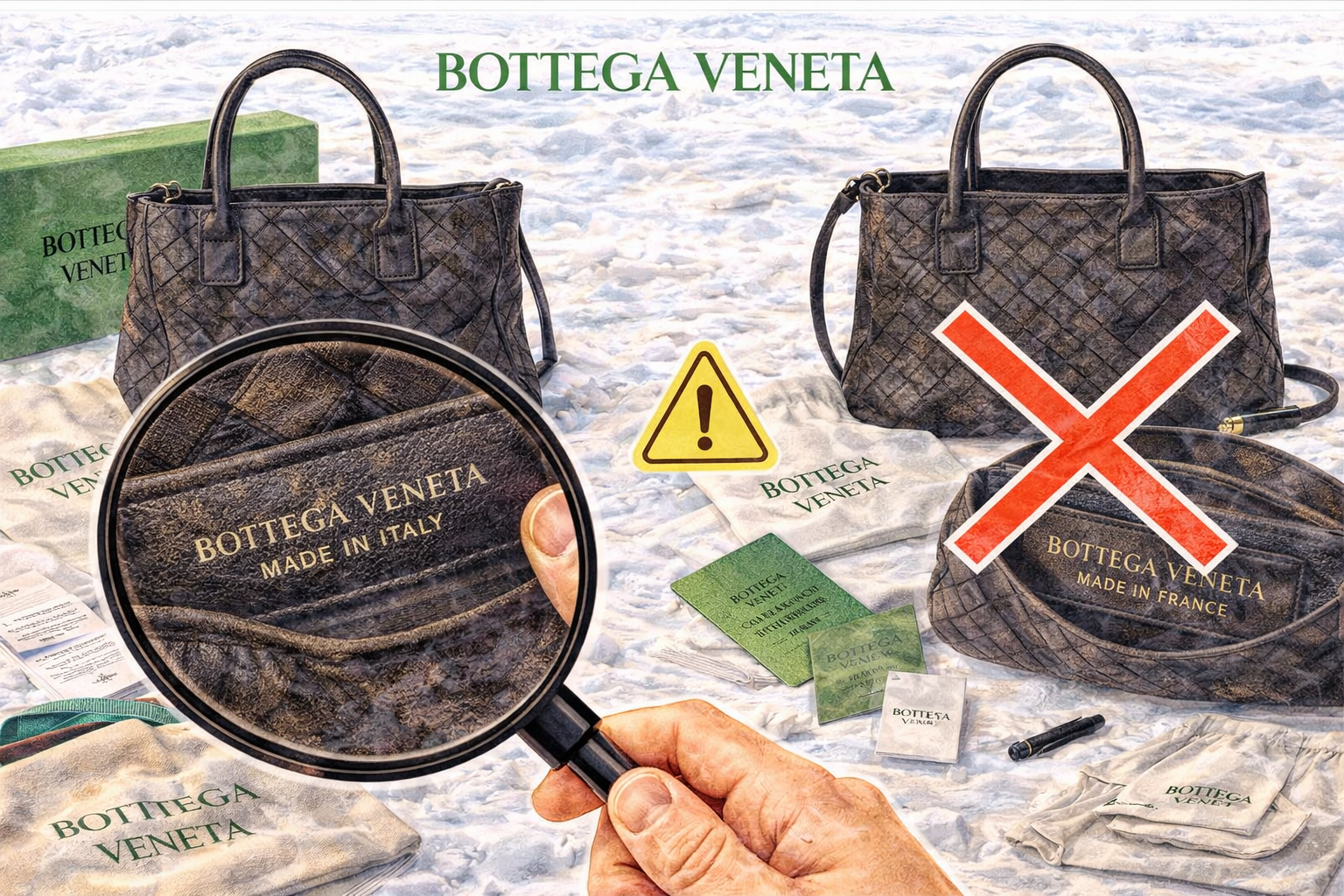 Cara Cek Keaslian Bottega Veneta: Panduan Legit Check Tas, Dompet, dan Aksesori Kulit
