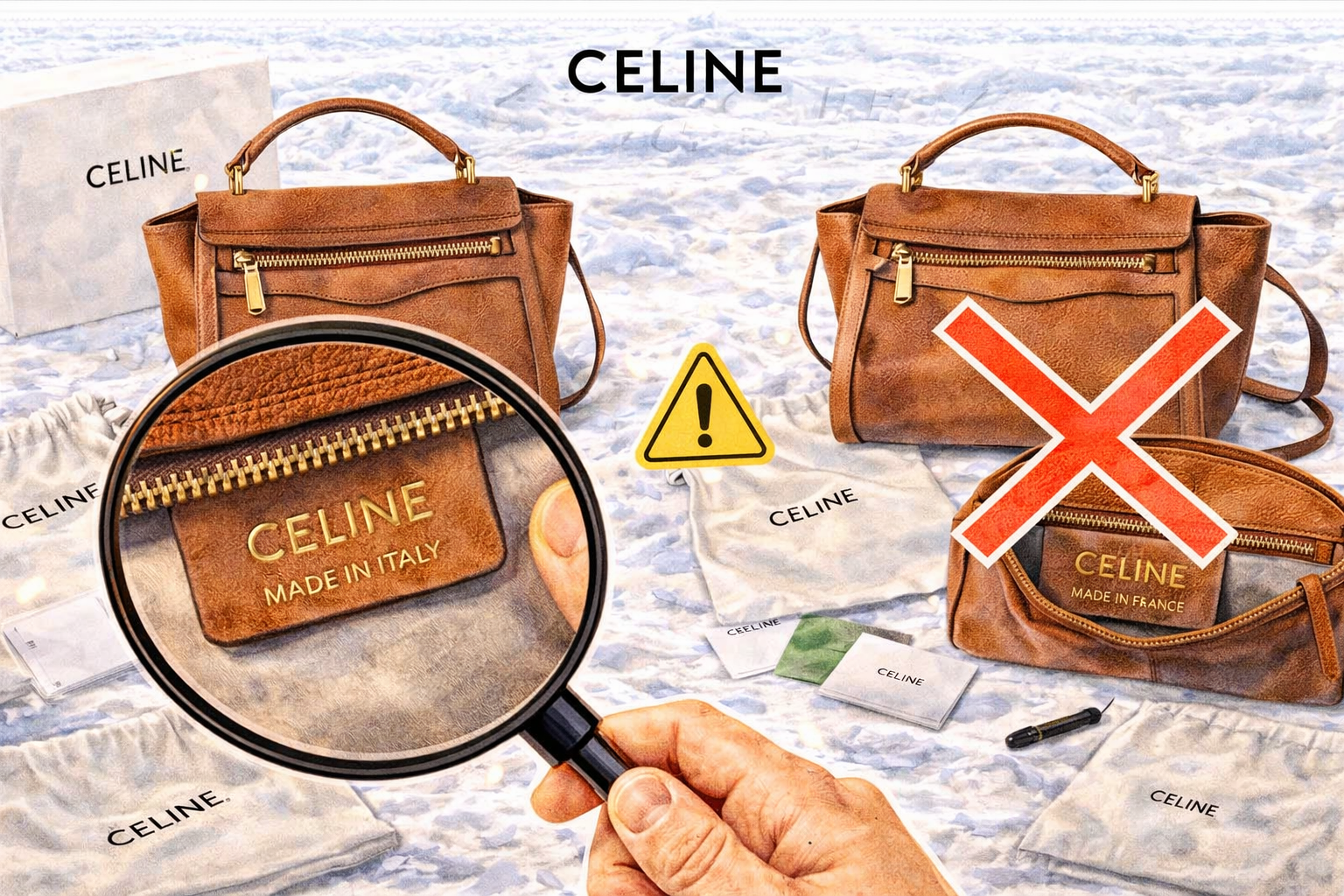 Cara Cek Keaslian Tas Celine: Panduan Legit Check Lengkap (Classic Box, Luggage, Triomphe, dan Lainnya)