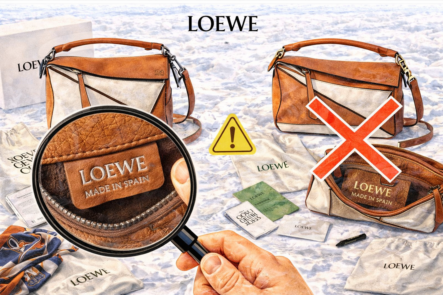 Cara Membedakan Loewe Puzzle Bag Asli vs Palsu: Panduan Legit Check Lengkap