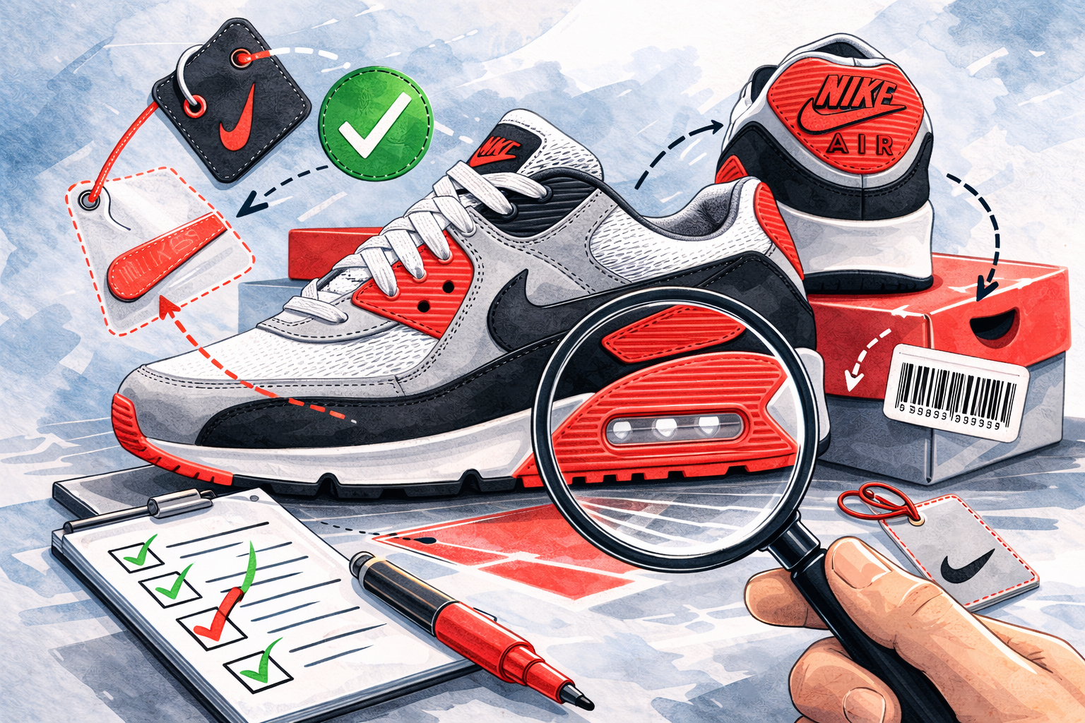 Cara Cek Keaslian Nike Air Max 90: Panduan Legit Check Lengkap