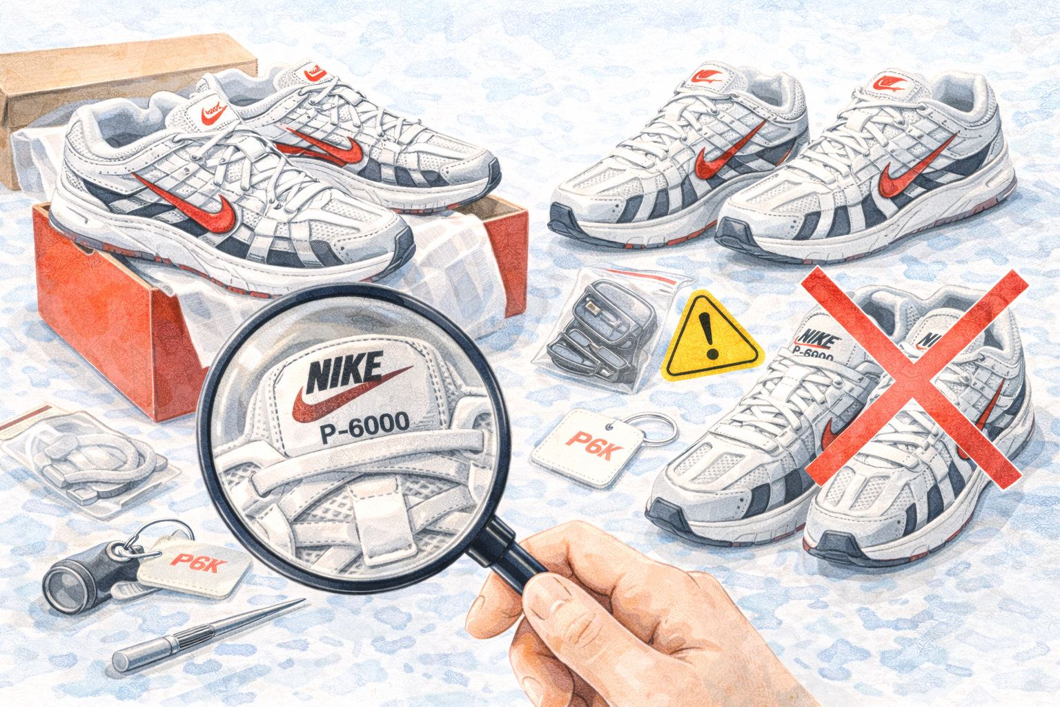 Cara Cek Keaslian Nike P-6000: Panduan Legit Check Lengkap