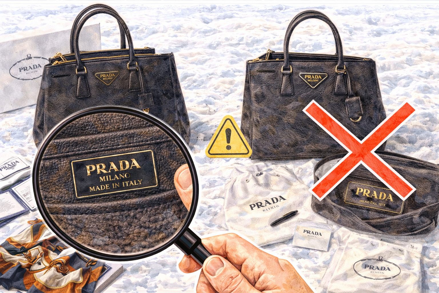 Cara Cek Keaslian Tas Prada: Panduan Legit Check Lengkap (Re-Edition, Galleria, Symbole, dan Lainnya)