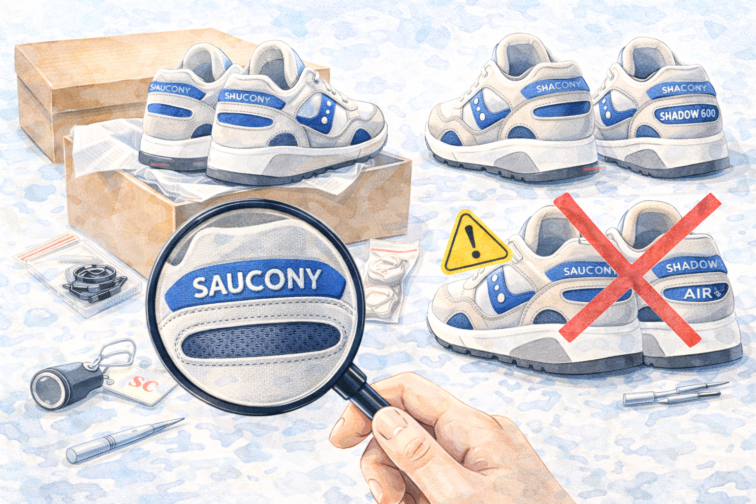 Cara Cek Keaslian Saucony Shadow 6000: Panduan Legit Check Lengkap