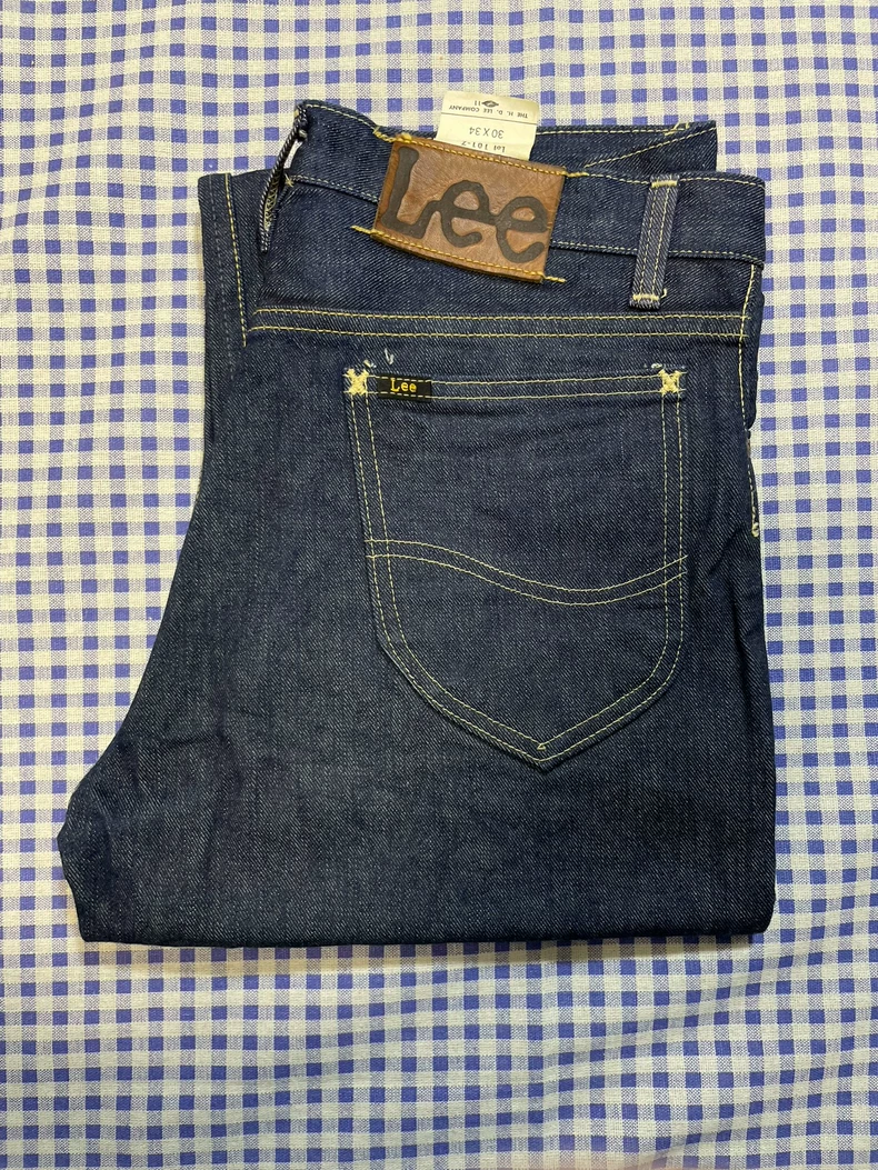 Warehouse X Lee 2009 First Edition Reissue Japanese Raw Color Denim Jeans